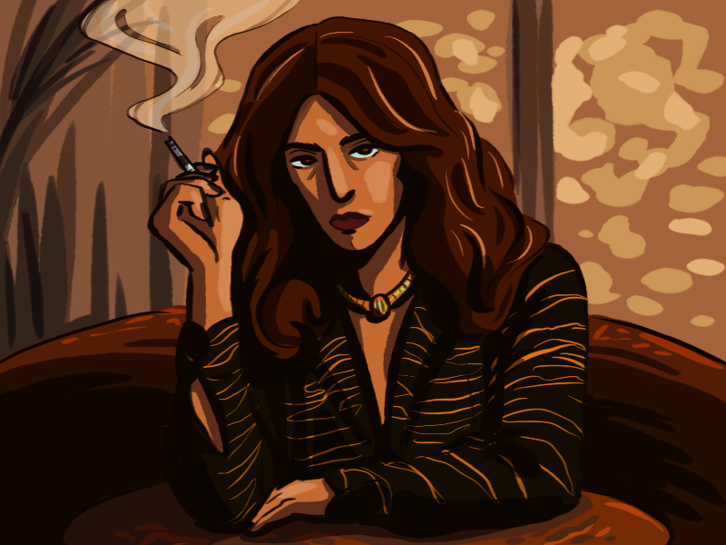 why does griselda trace with her cigarette Griselda' proves drug dealing isn't a man's world
