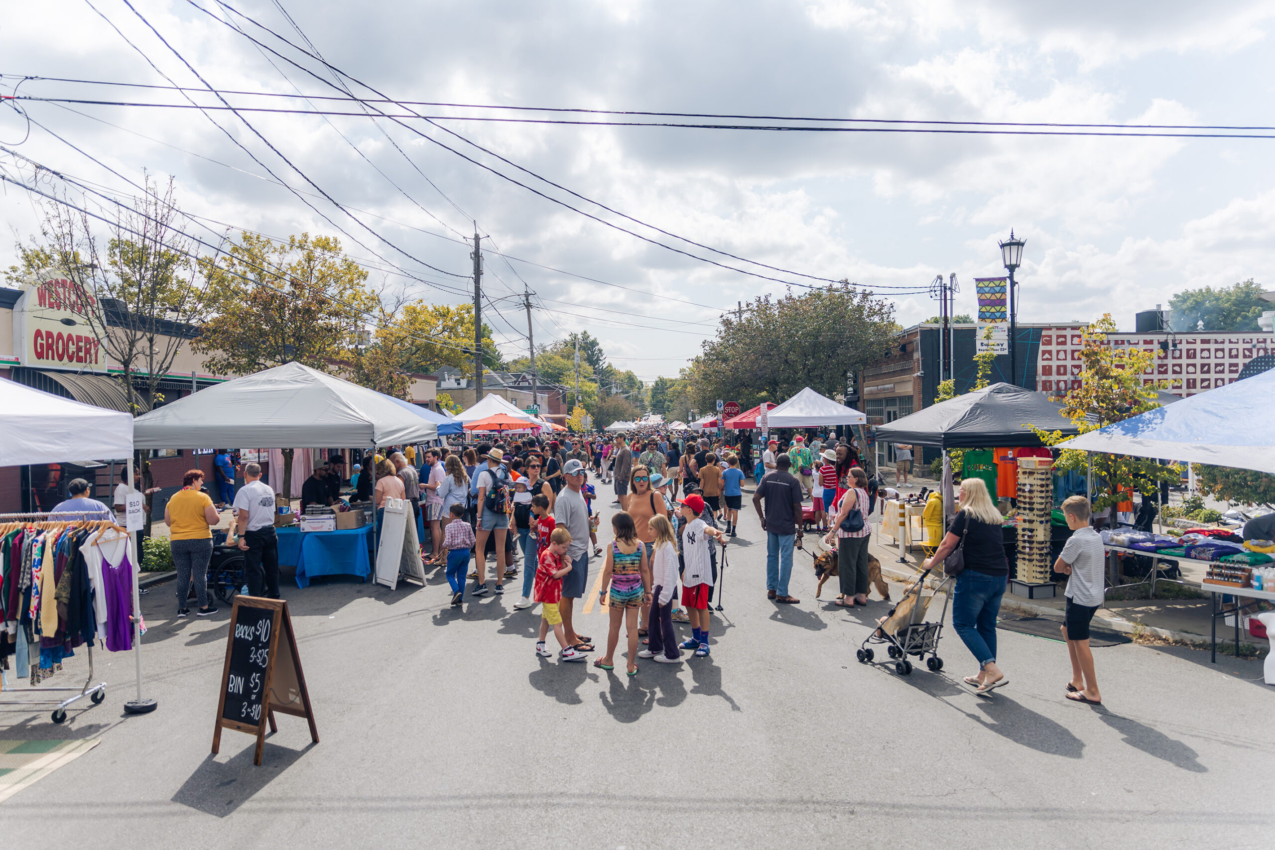 Fair attendees explore a multitude of booths and performances. The annual, late-September tradition featured displays of Syracuse’s cultural richness.