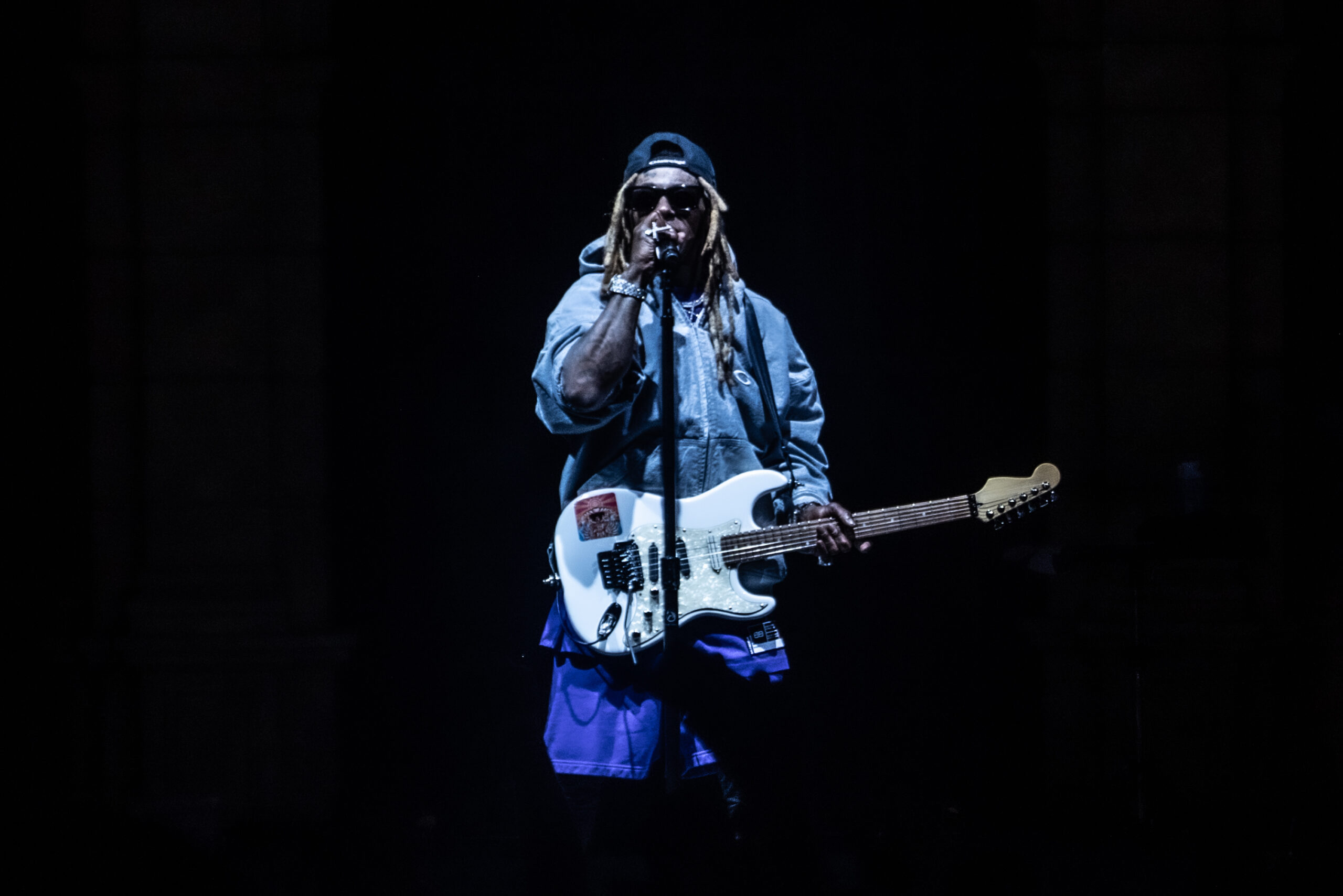 Lil Wayne shares words of appreciation to the large turnout of fans in Syracuse Friday night. The show was part of his “Tha Carter VI Tour.”