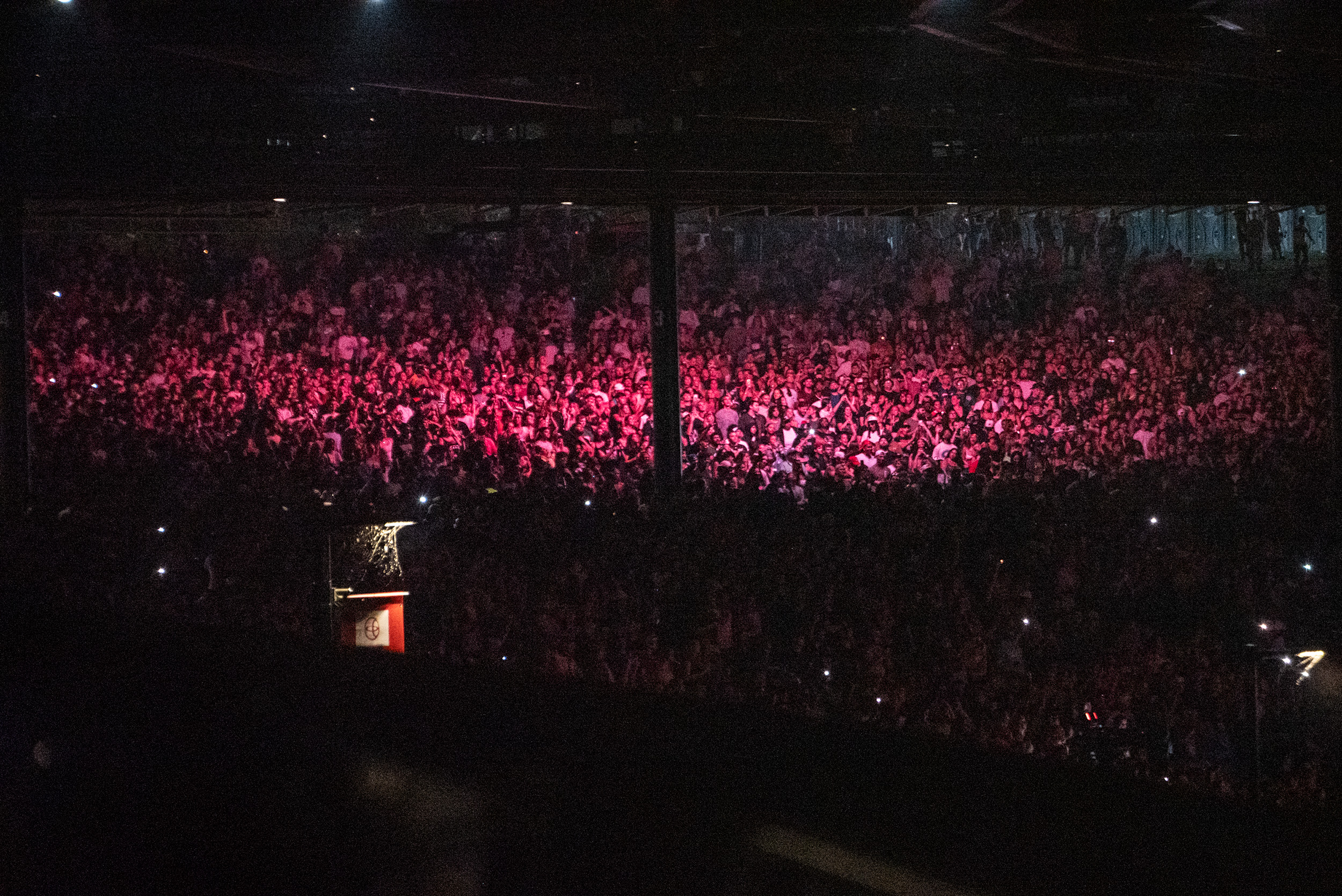 Lil Wayne had the crowd amped up at his show, even playing for almost half an hour past the Amphitheater’s noise curfew. 