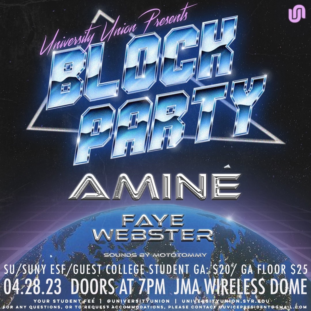 Aminé, Faye Webster to headline Block Party on April 28 - Vimarsana News