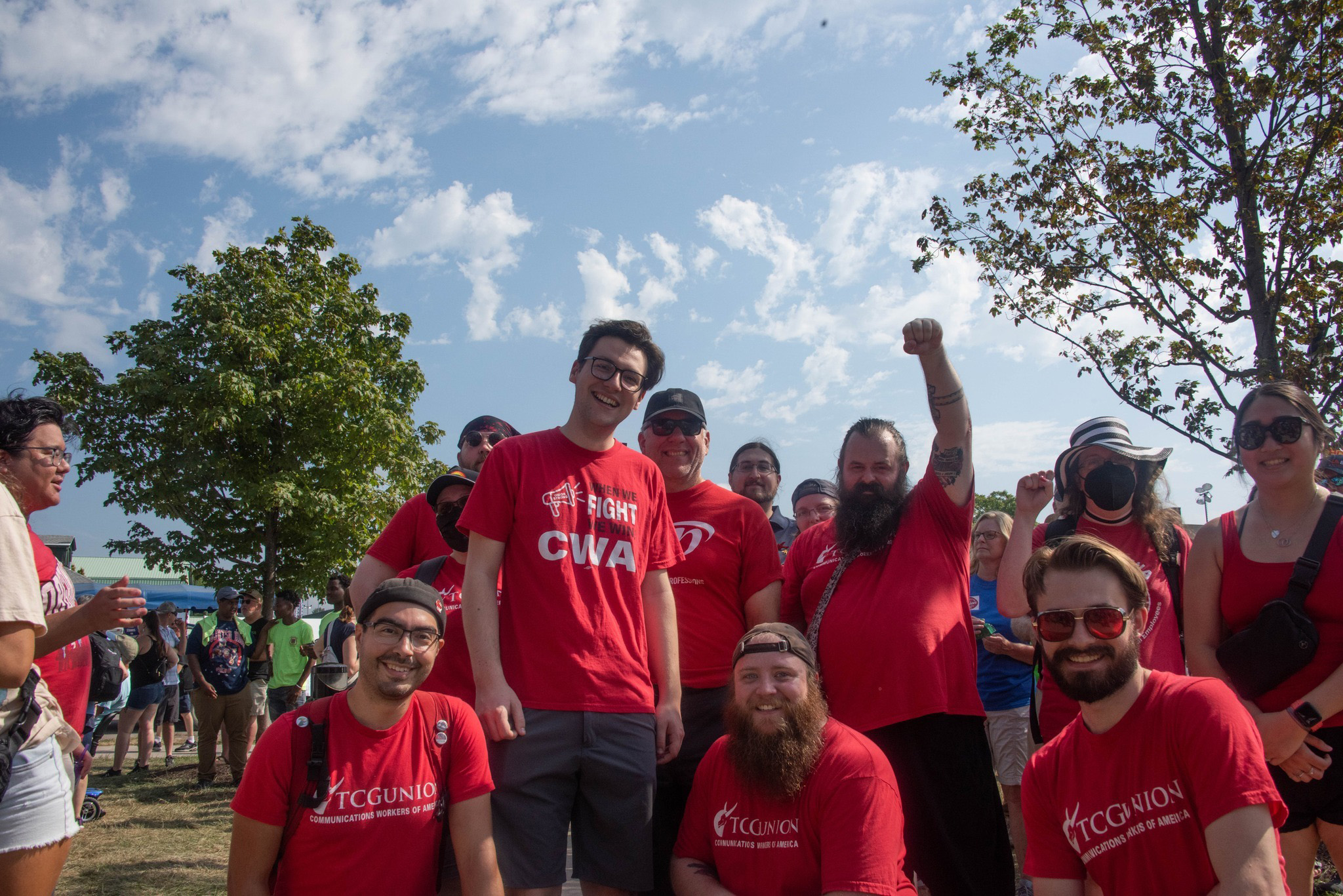 'Strength from solidarity:' Workers from TCG player's union rally at NY State Fair - Vimarsana News