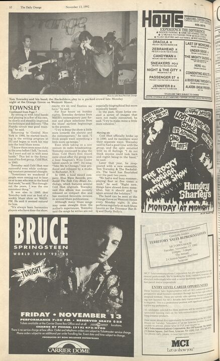 Syracuse alumni relive their 'Glory Days,' as they await Springsteen's return - Vimarsana News