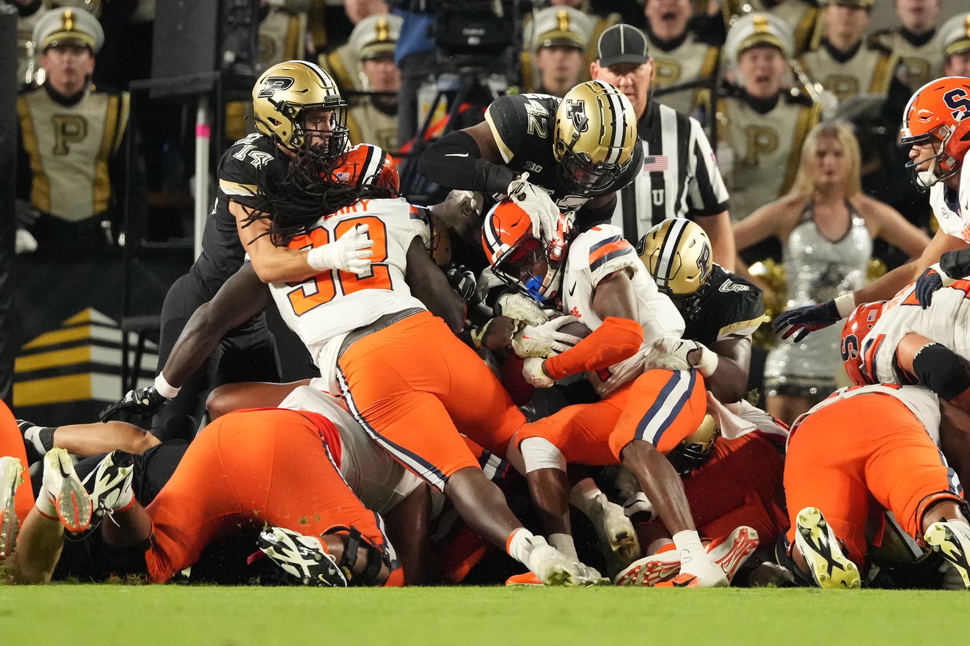 Film Review: How Syracuse dominated Purdue at the goal line in 35-20 win - Vimarsana News