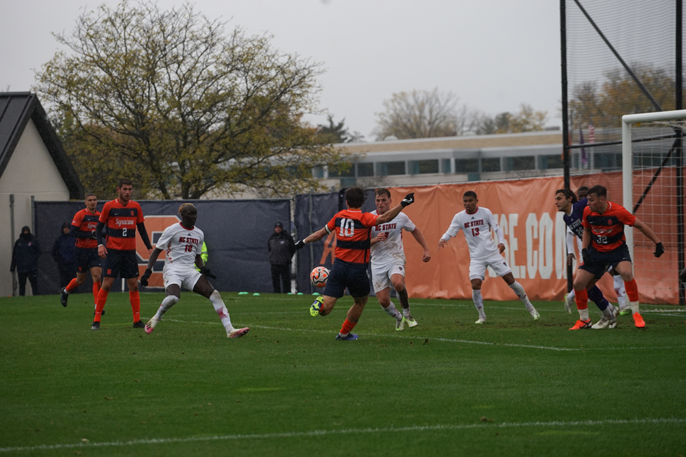 No. 22 SU's late offensive push not enough in 1-1 draw to NC State - Vimarsana News