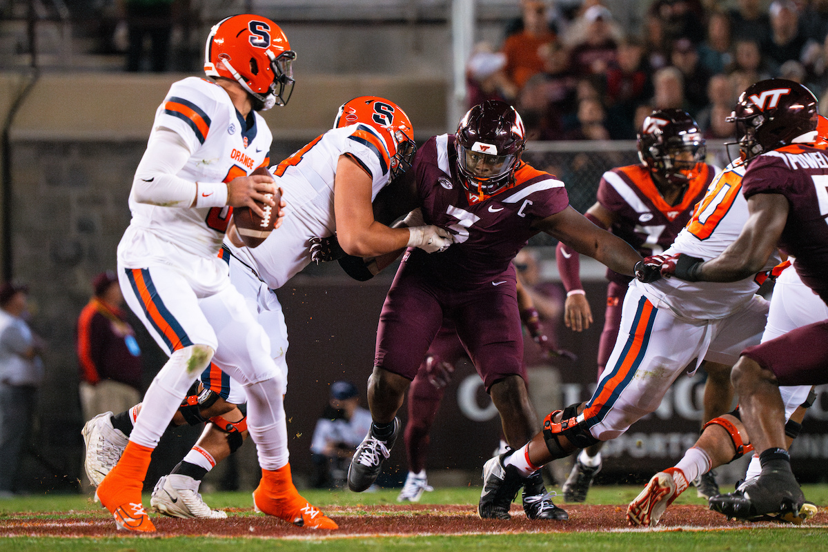 Observations from SU's blowout loss to VT: Offense falls flat, penalties return - Vimarsana News