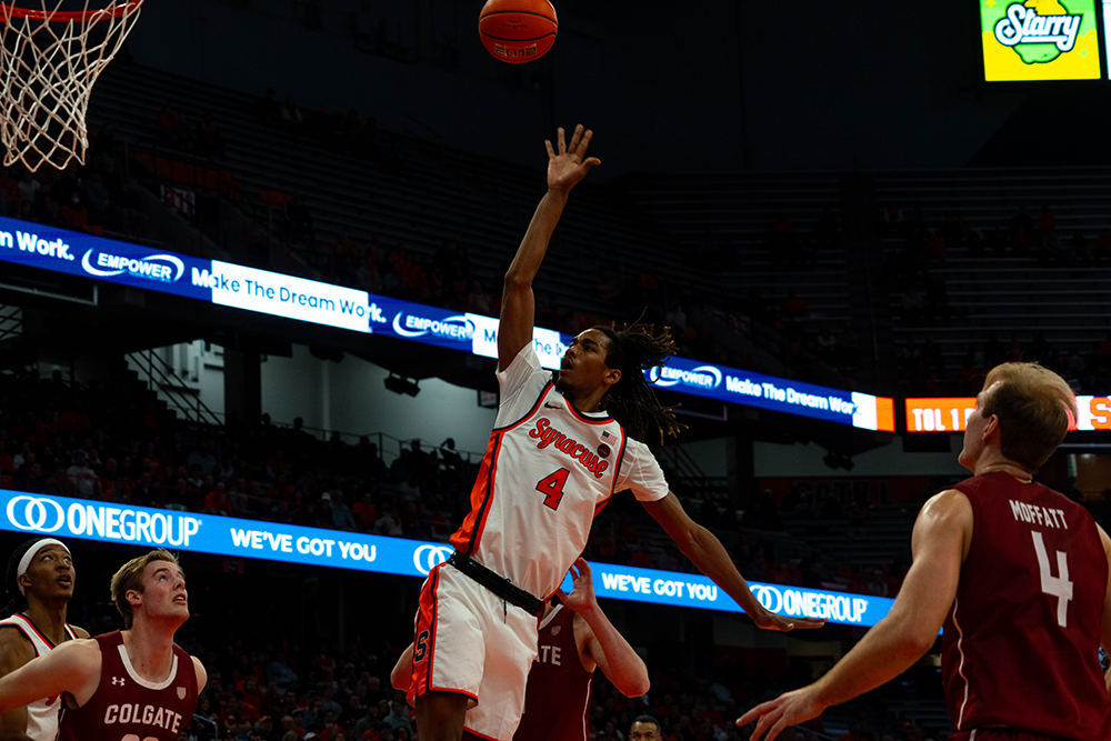 Chris Bell's career-high 25 points fuels historic Syracuse win over Colgate - Vimarsana News
