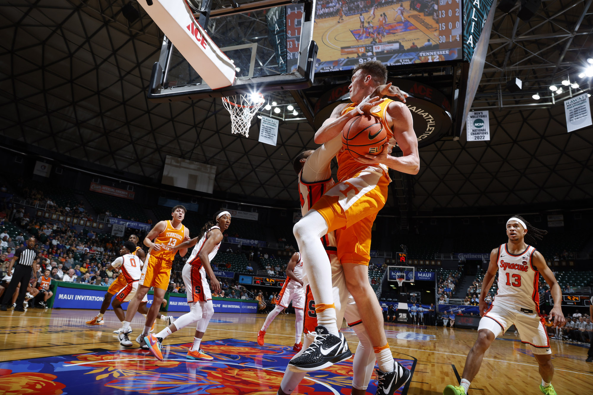 Observations from SU's loss to No. 7 Tennessee: Williams' spark, McLeod's rebounding - Vimarsana News