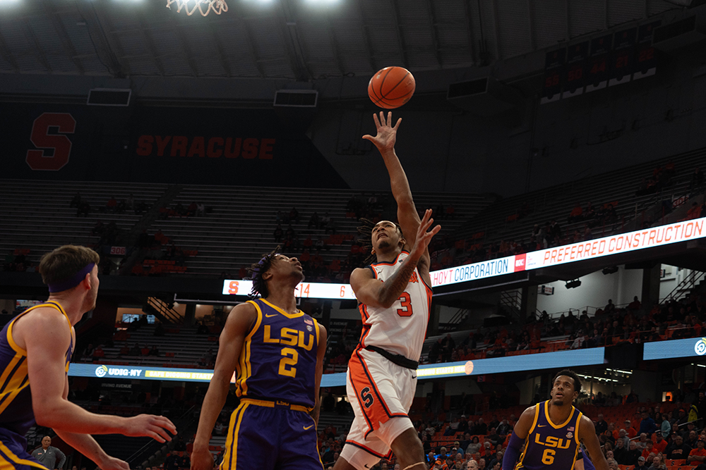 Judah Mintz's career-high 33 points paces SU's 80-57 victory over LSU - Vimarsana News