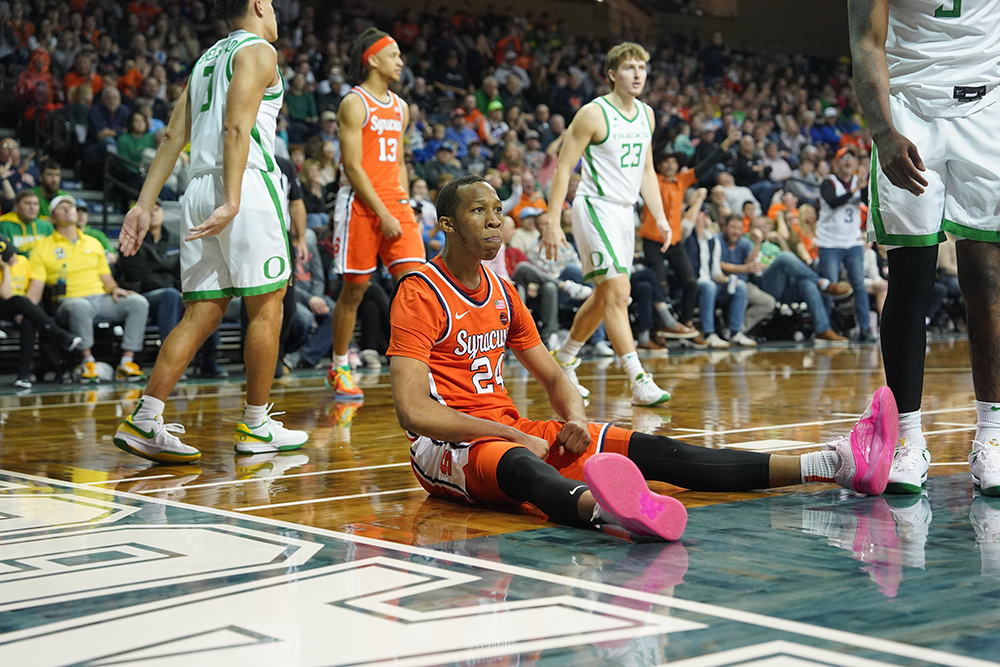 Syracuse's bench sparks a blowout 83-63 win over Oregon - Vimarsana News