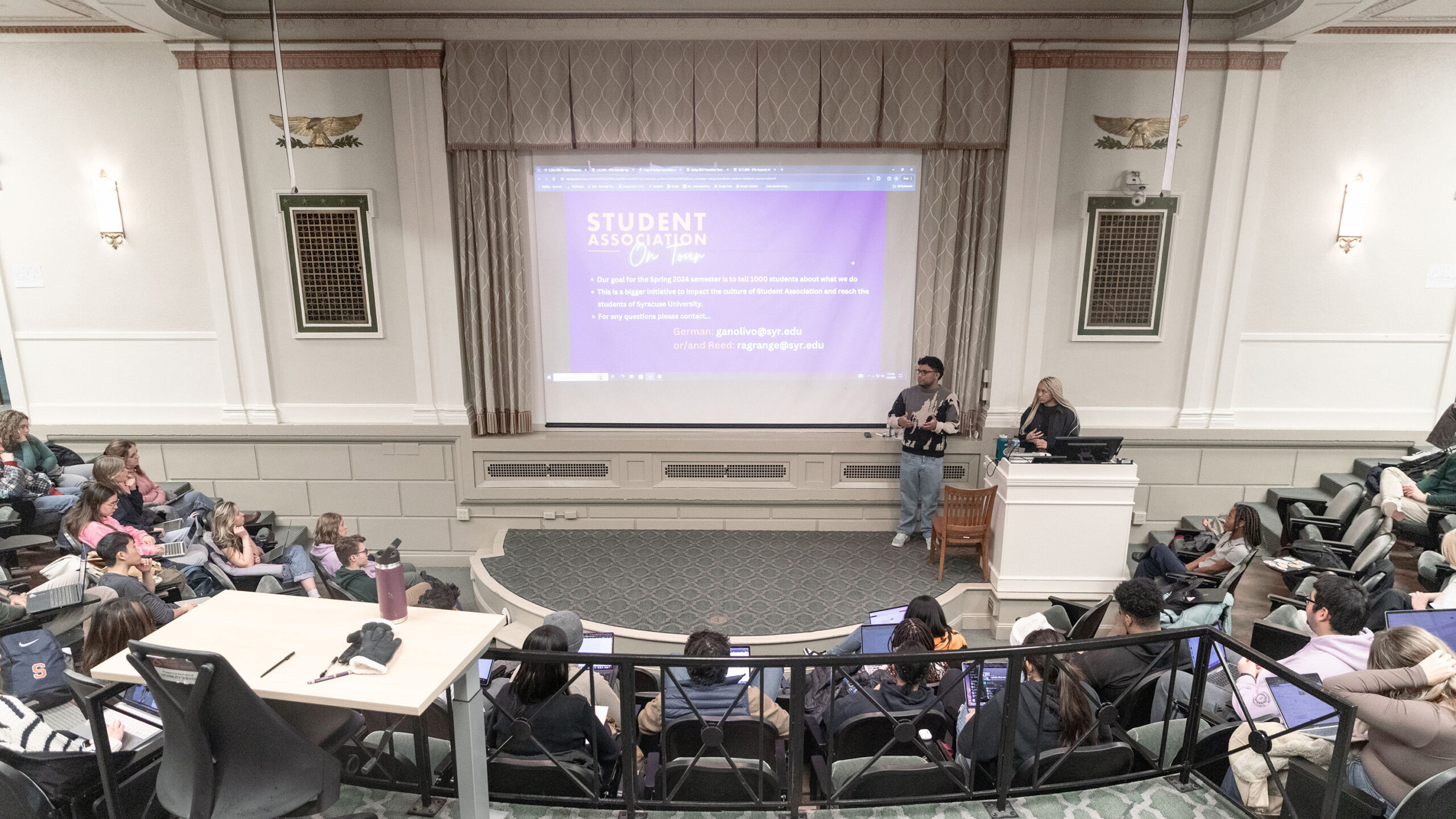 SA fills seats in board of elections, USen at first meeting of spring semester - Vimarsana News