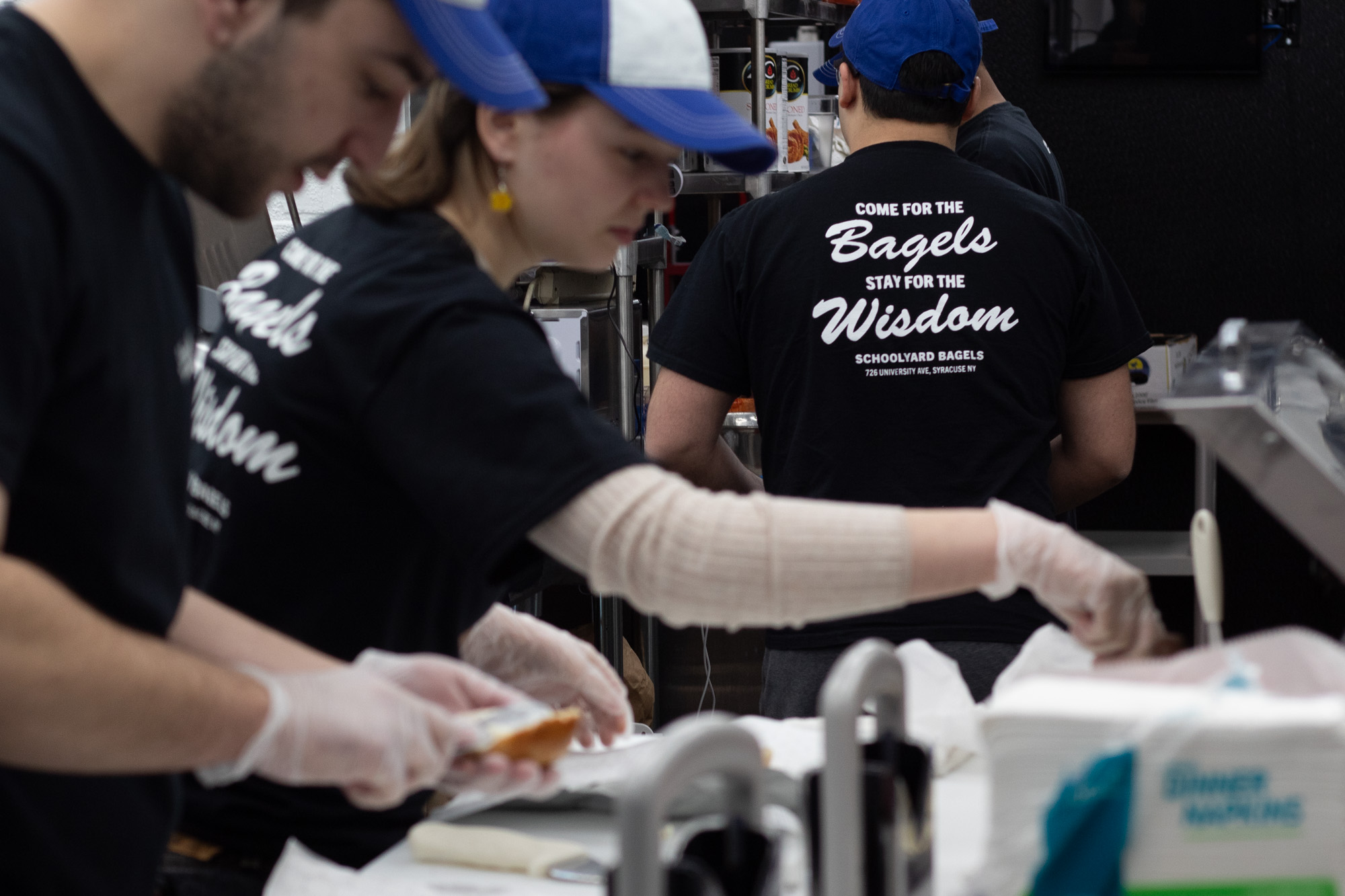 Schoolyard Bagels brings 'real bagel shop' close to campus - Vimarsana News