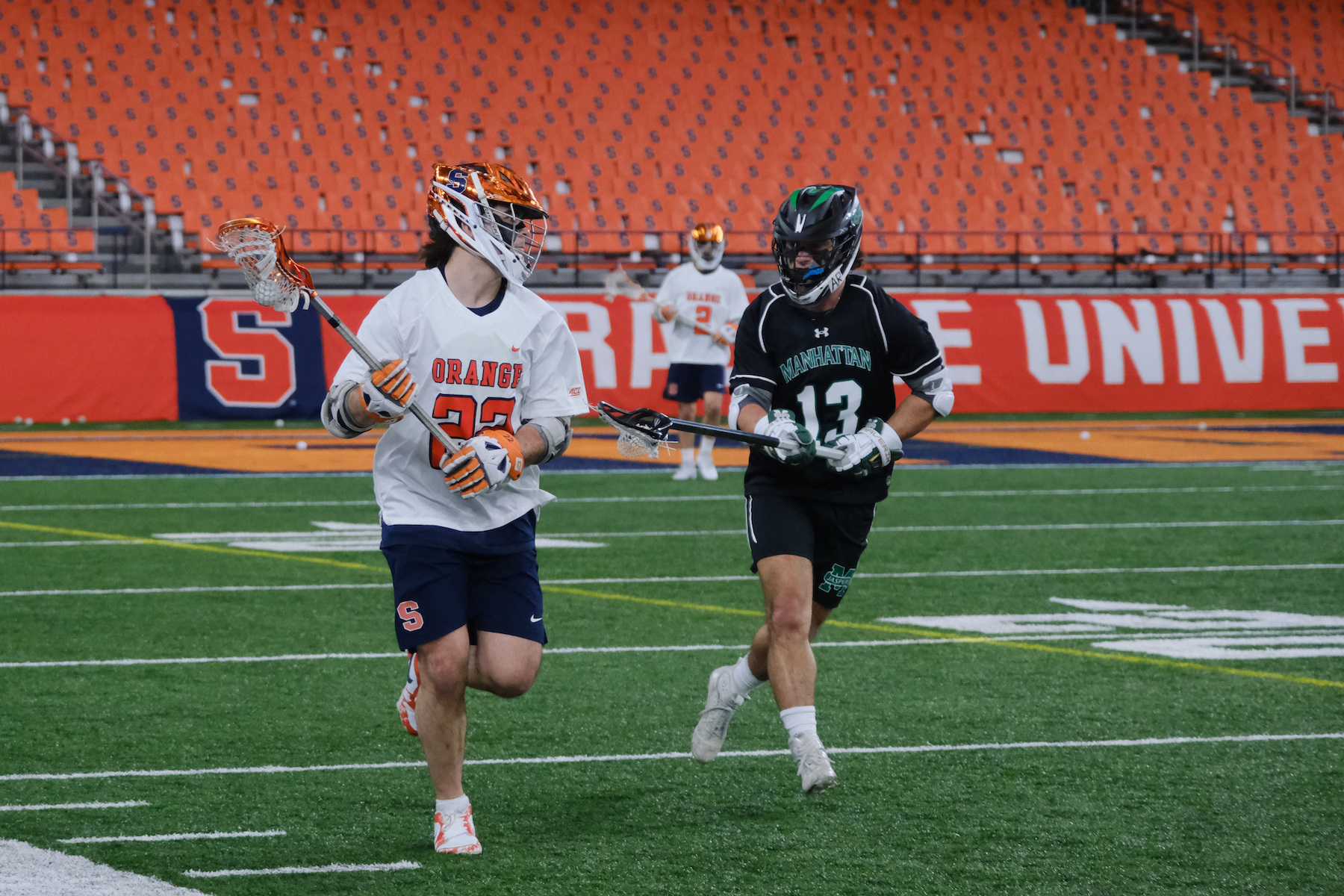 No. 9 Syracuse closes out 3-game week with comfortable 16-3 win over Manhattan - Vimarsana News