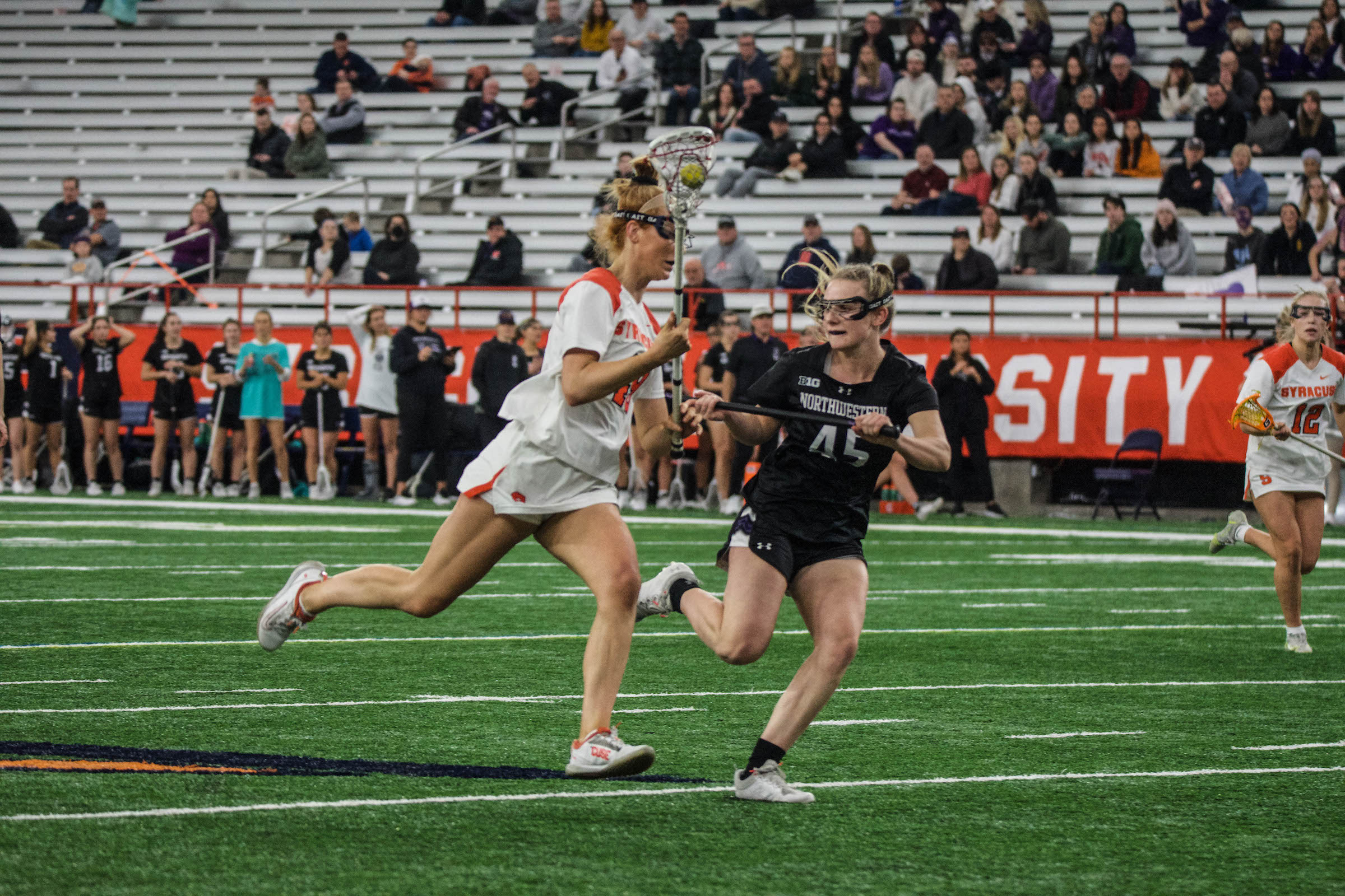 Observations from No. 5 SU's loss to No. 1 Northwestern: Draw control struggles, comeback falls short - Vimarsana News