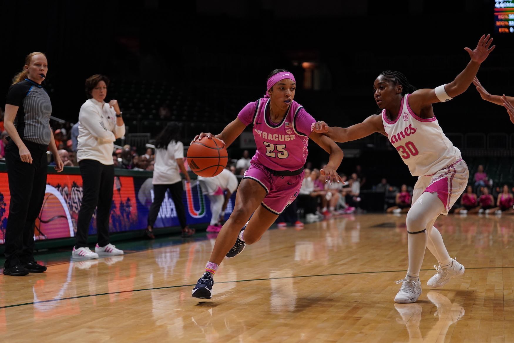 All-around production cancels out Fair's tough night in No. 19 SU's win over 71-60 Miami - Vimarsana News