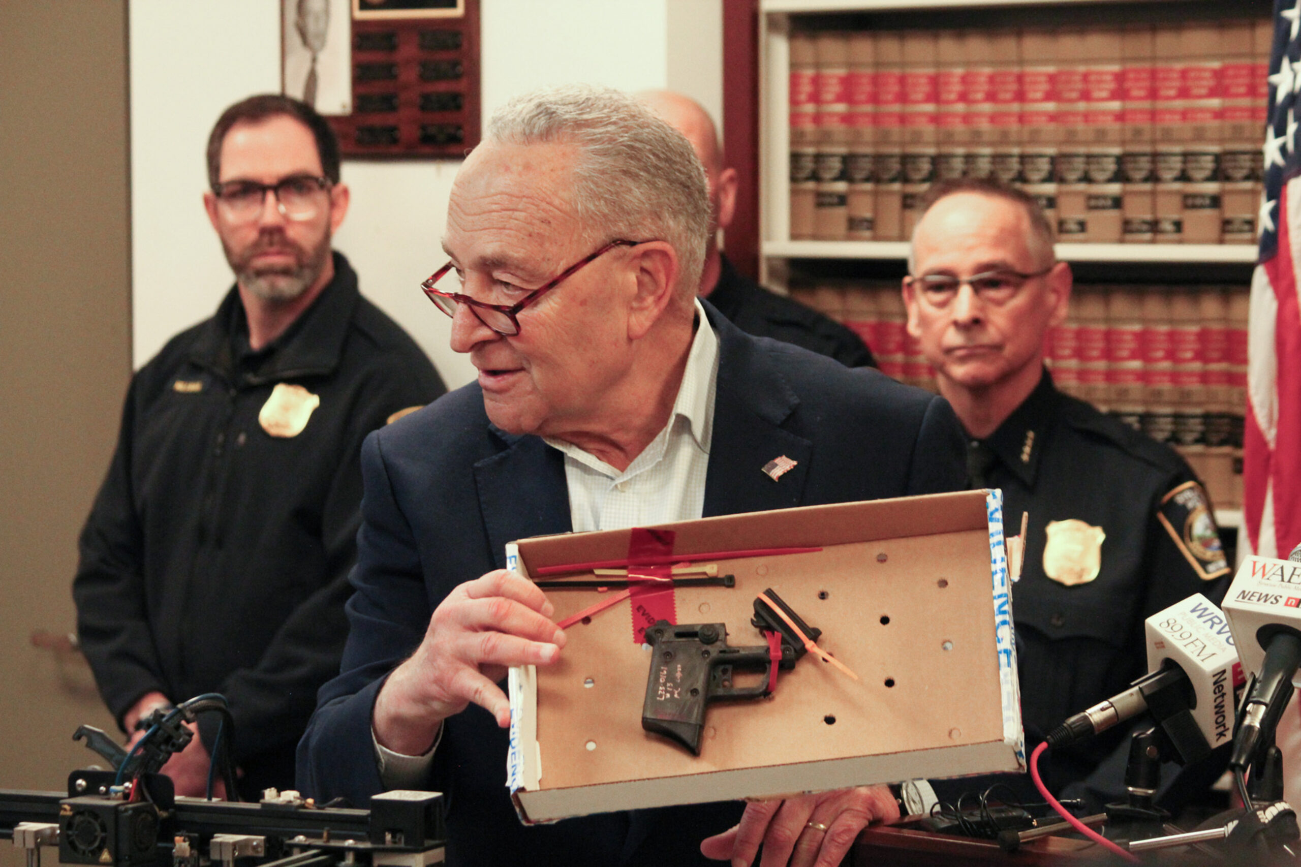 Sen. Schumer urges Congress to support renewal of 'ghost gun' law in press conference - Vimarsana News