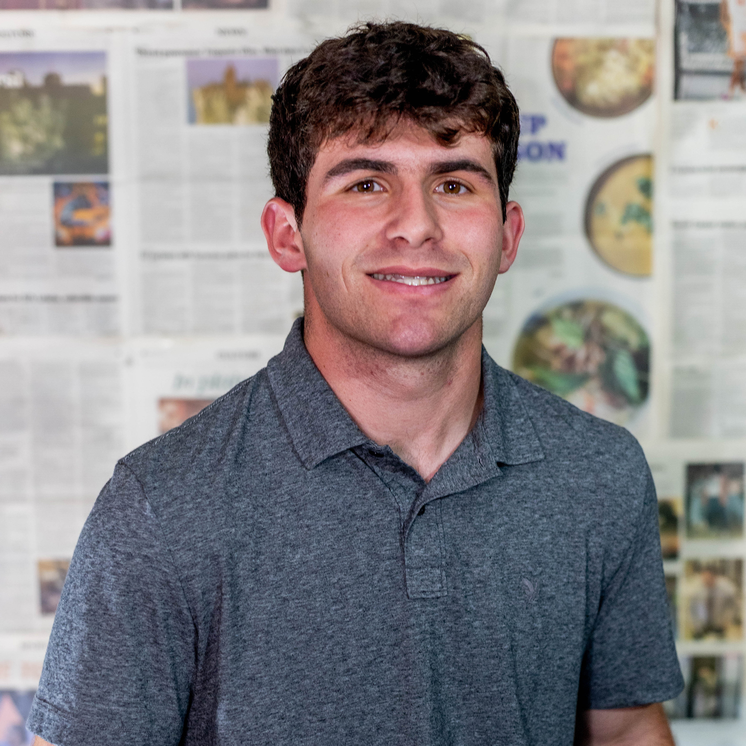 Photo of the Sports Editor Jordan Kimball